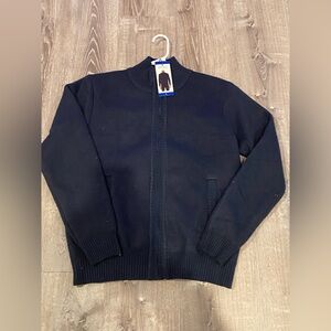 Brand New Sweater Zip up perfect for grandpa! Size L